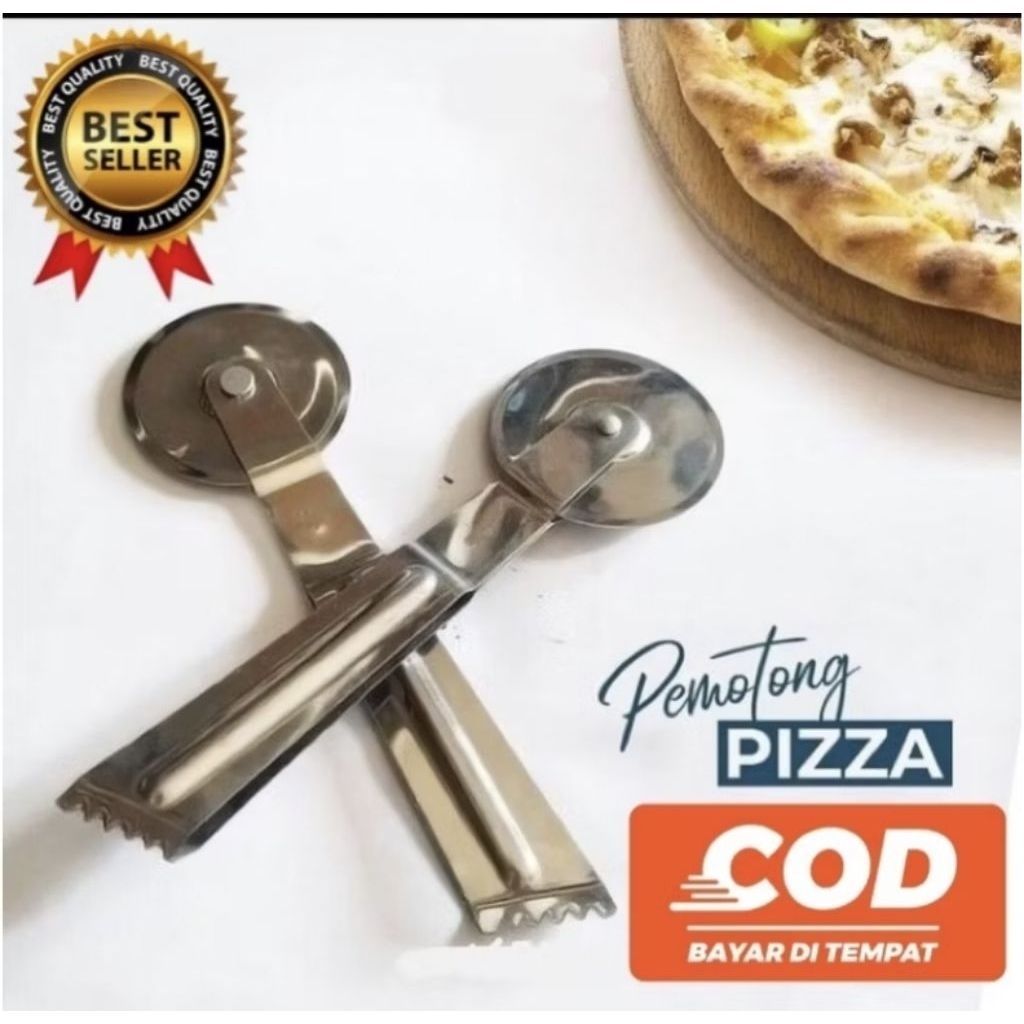 Roda pemotongan serba guna/pemotongan pizaa/nastar bahan stainless