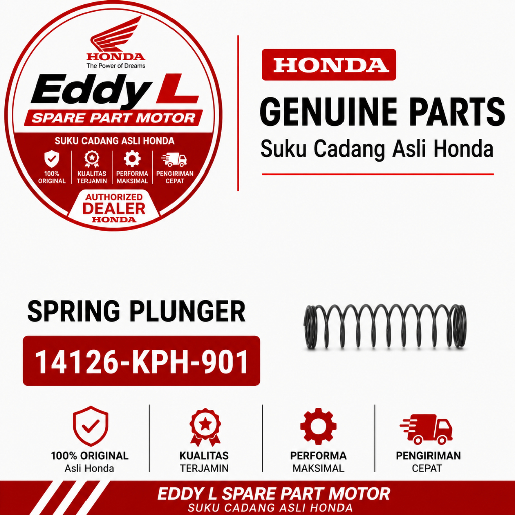 Per Dekompresi/Spring Splunger (14126-KPH-901) SUPRA X125|SPACY|BEAY|SCOOPY|KHARISMA|KIRANA - AHM