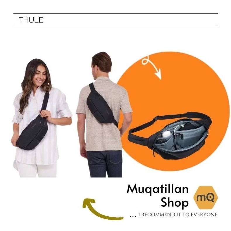Tas Slingbag Thule Subterra Sling Bag 3L  - Black