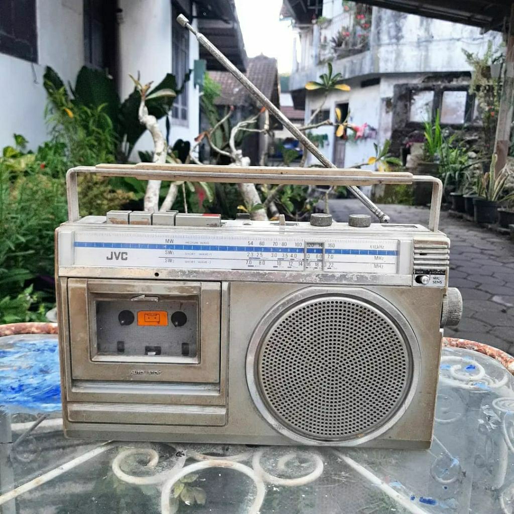 Radio tape jvc jadul