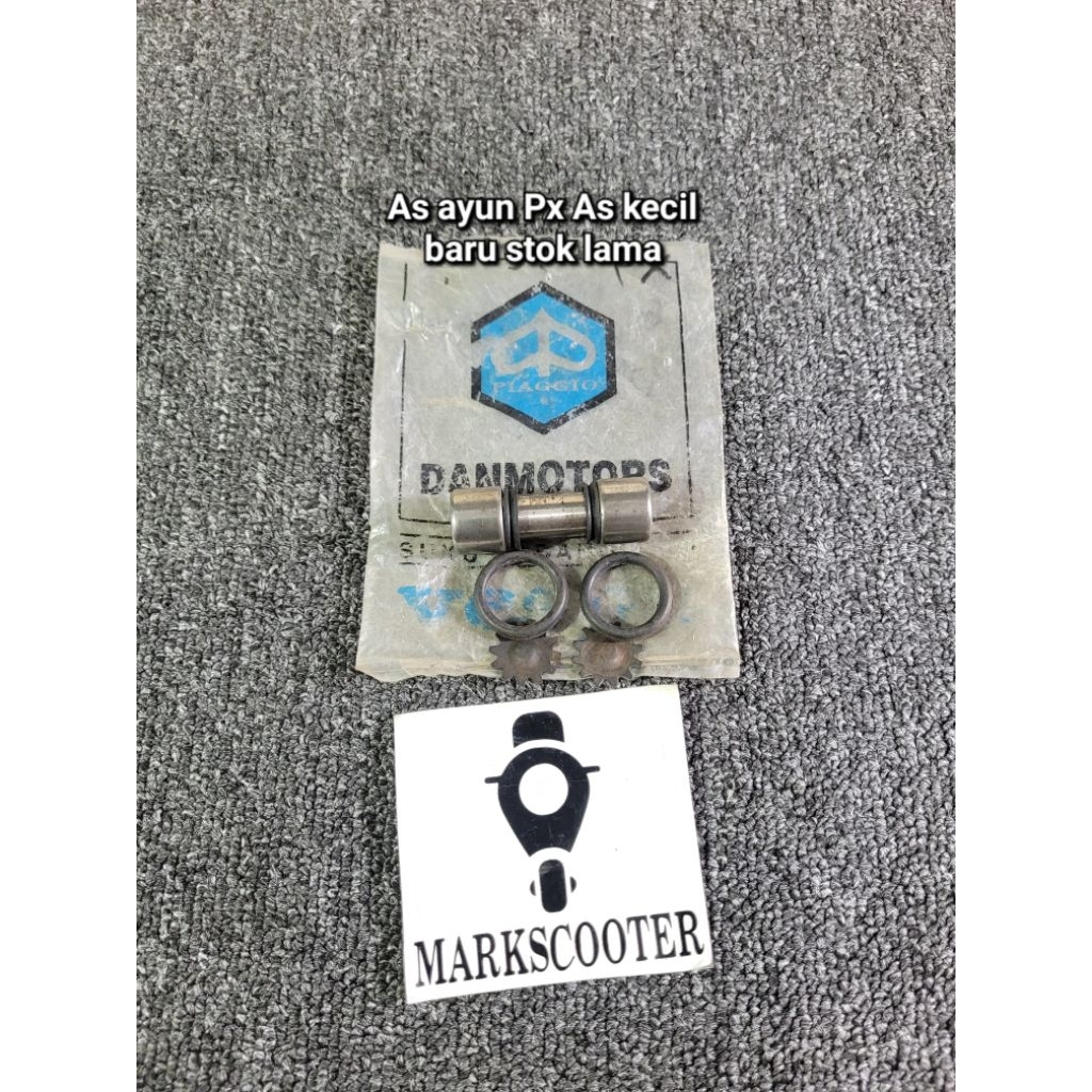kingpen as ayun roda depan vespa px as kecil original danmotor biru
