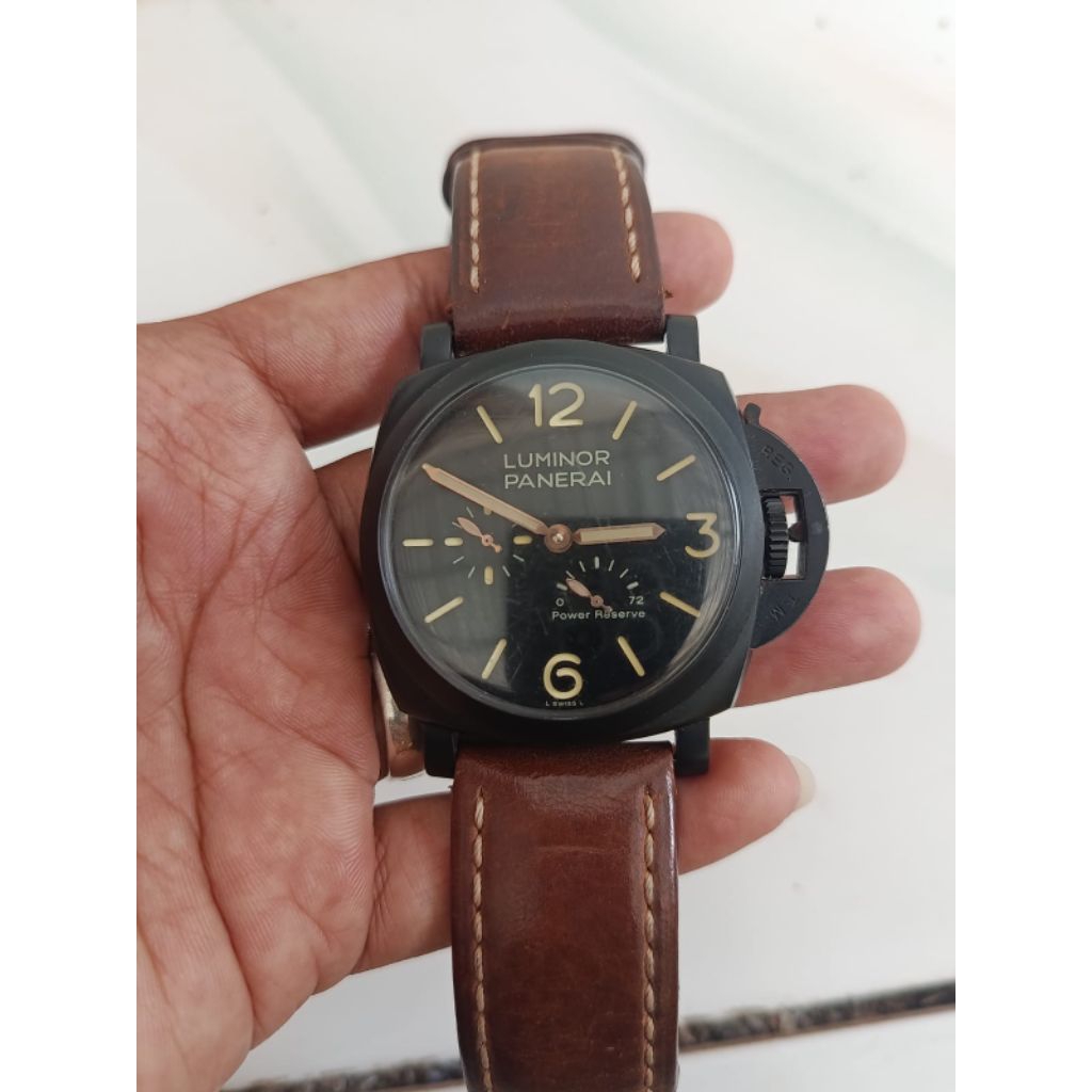 jam luminor panerai automatic