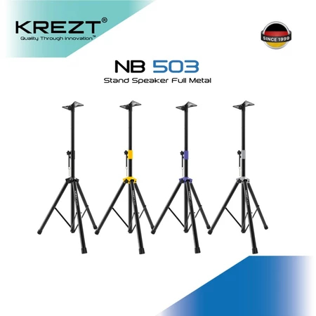 Stand speaker KREZT NB503 tripod NB 503 full besi super kokoh
