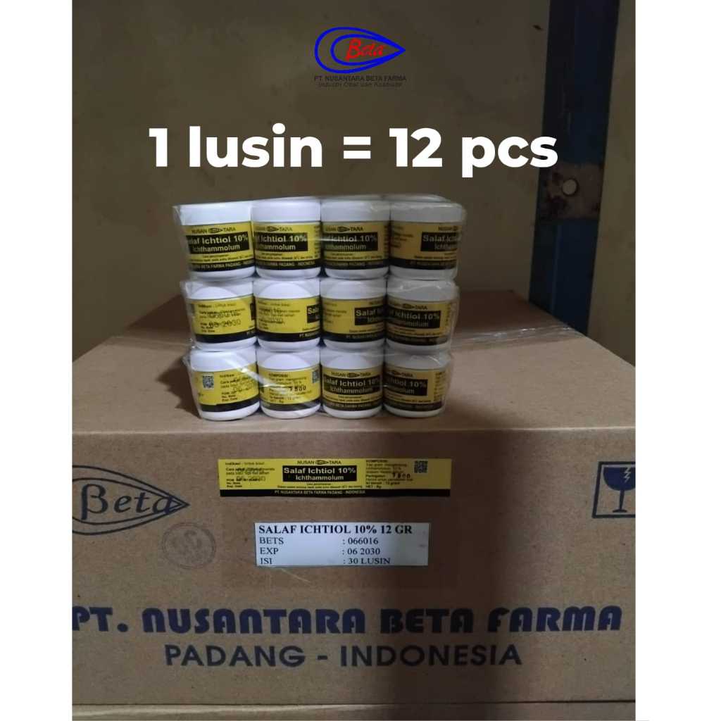 SALEP ICHTIOL OBAT BISUL 1 Lusin Salep Bisul