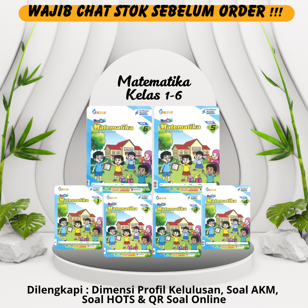 LKS Eksis Matematika Kelas 6 SD/MI Semester 1 Kurikulum Merdeka 2026/2027