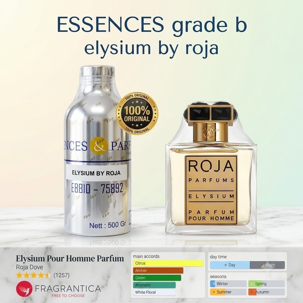 ESSENCES GRADE B/EBBIO/KEMASAN SEGEL DAN REPACK / BIBIT MURNI 100%
