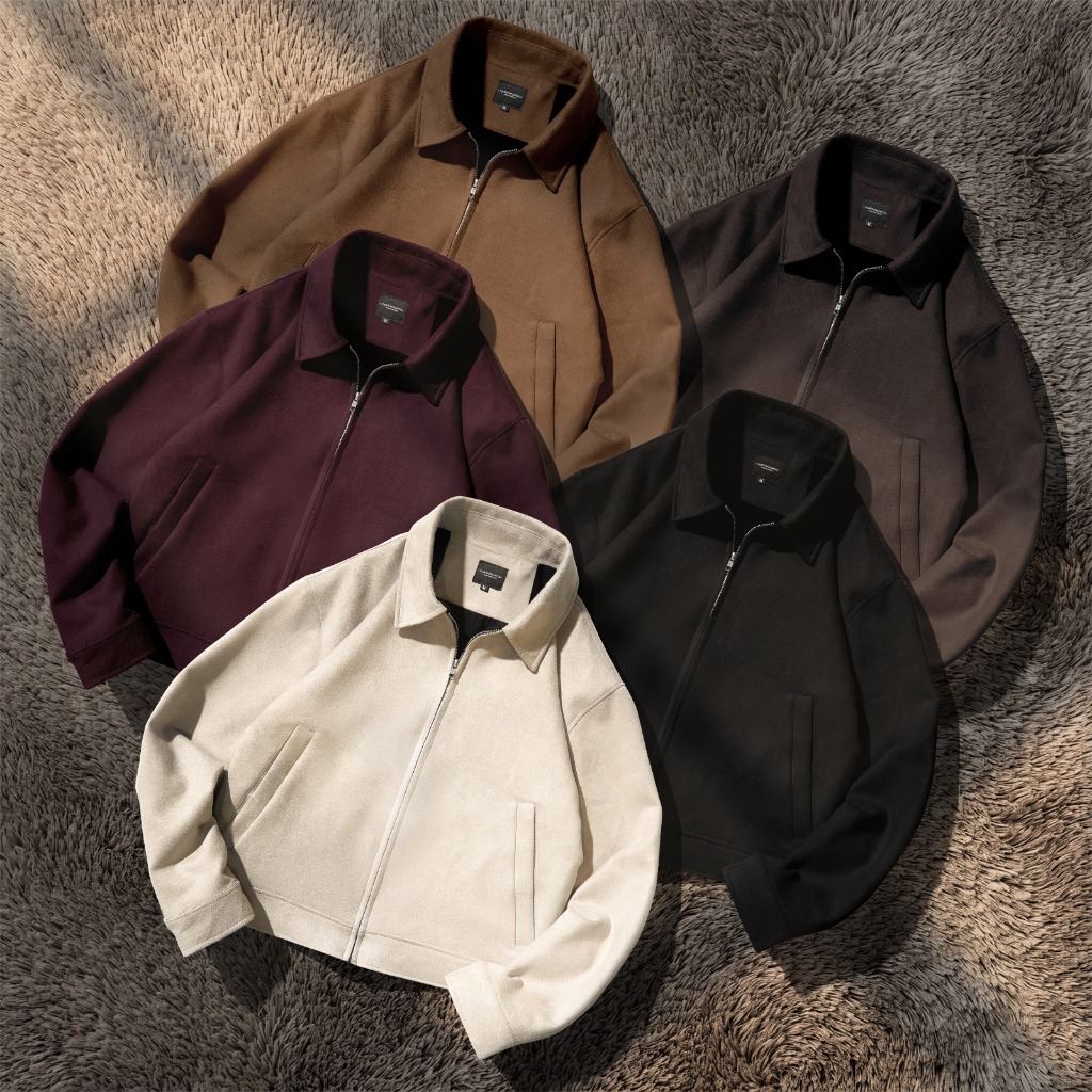 " VOLUME 2 " WORK JACKET SUEDE / JACKET WORK SUEDE PRIA