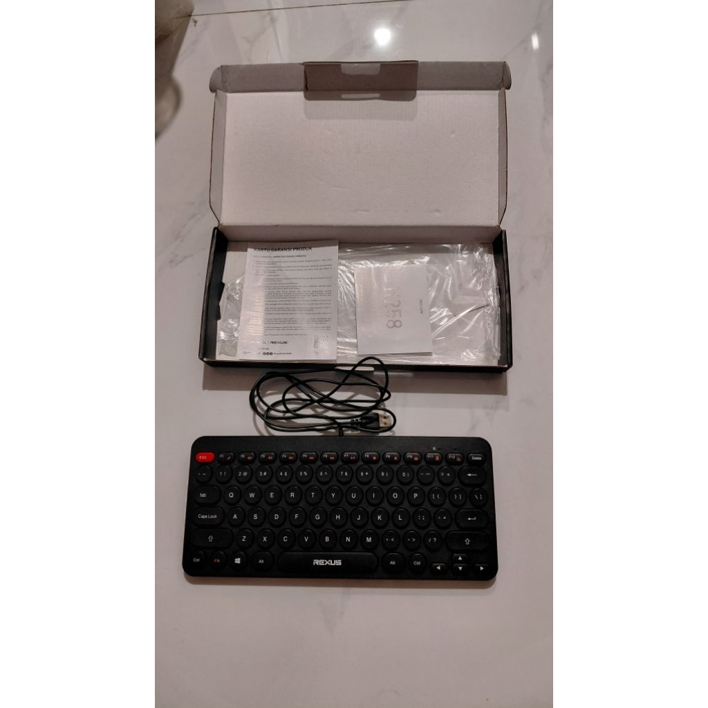 [SECOND] REXUS Keyboard K258