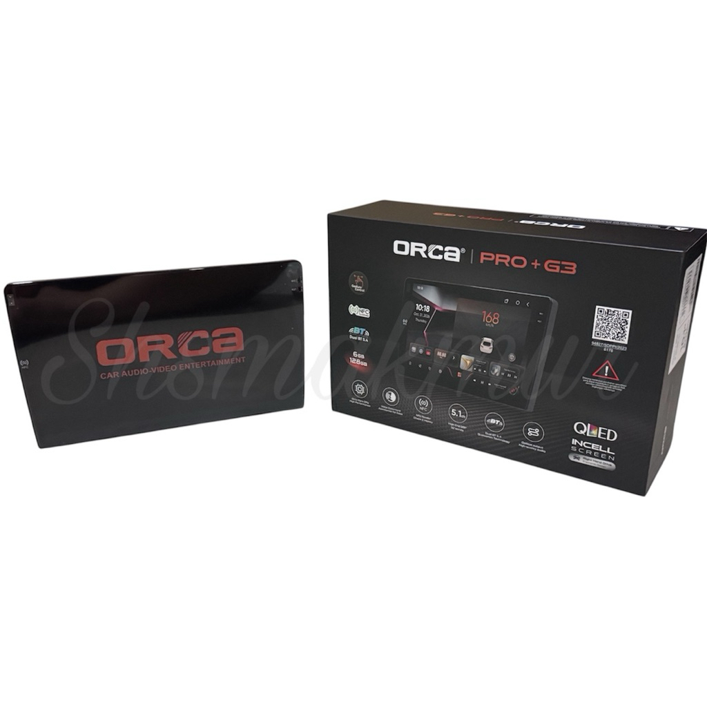 ORCA 9988 PRO+ G3 series ADR-9988 ram 6gb rom 128gb/ head unit orca pro plus G3
