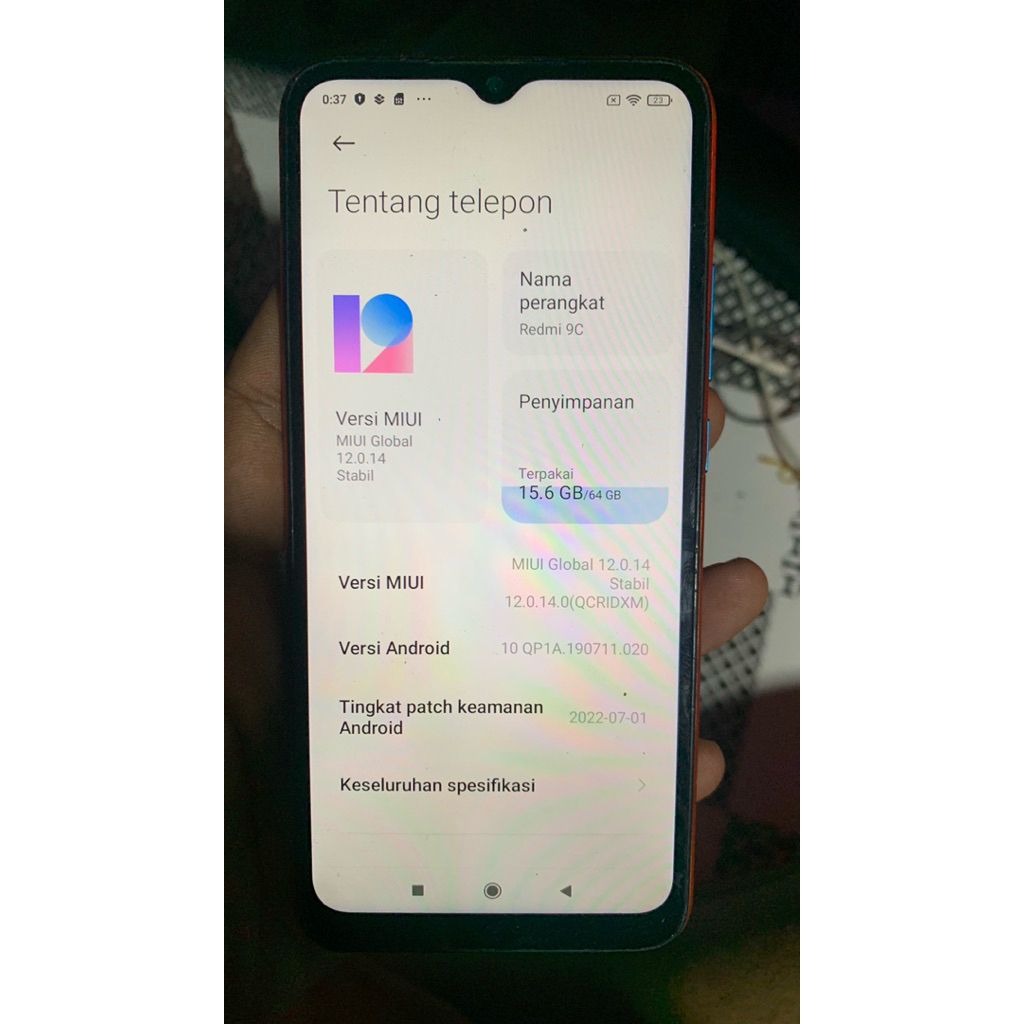 Redmi 9c 4/64GB (Seken/bekas) normal
