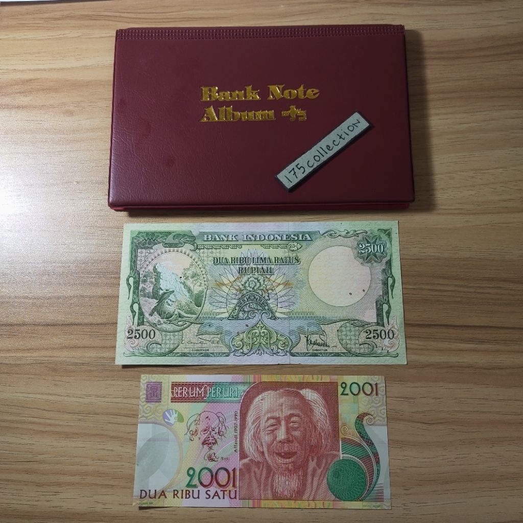 Uang kuno 2500 Komodo | Bonus Album & test note