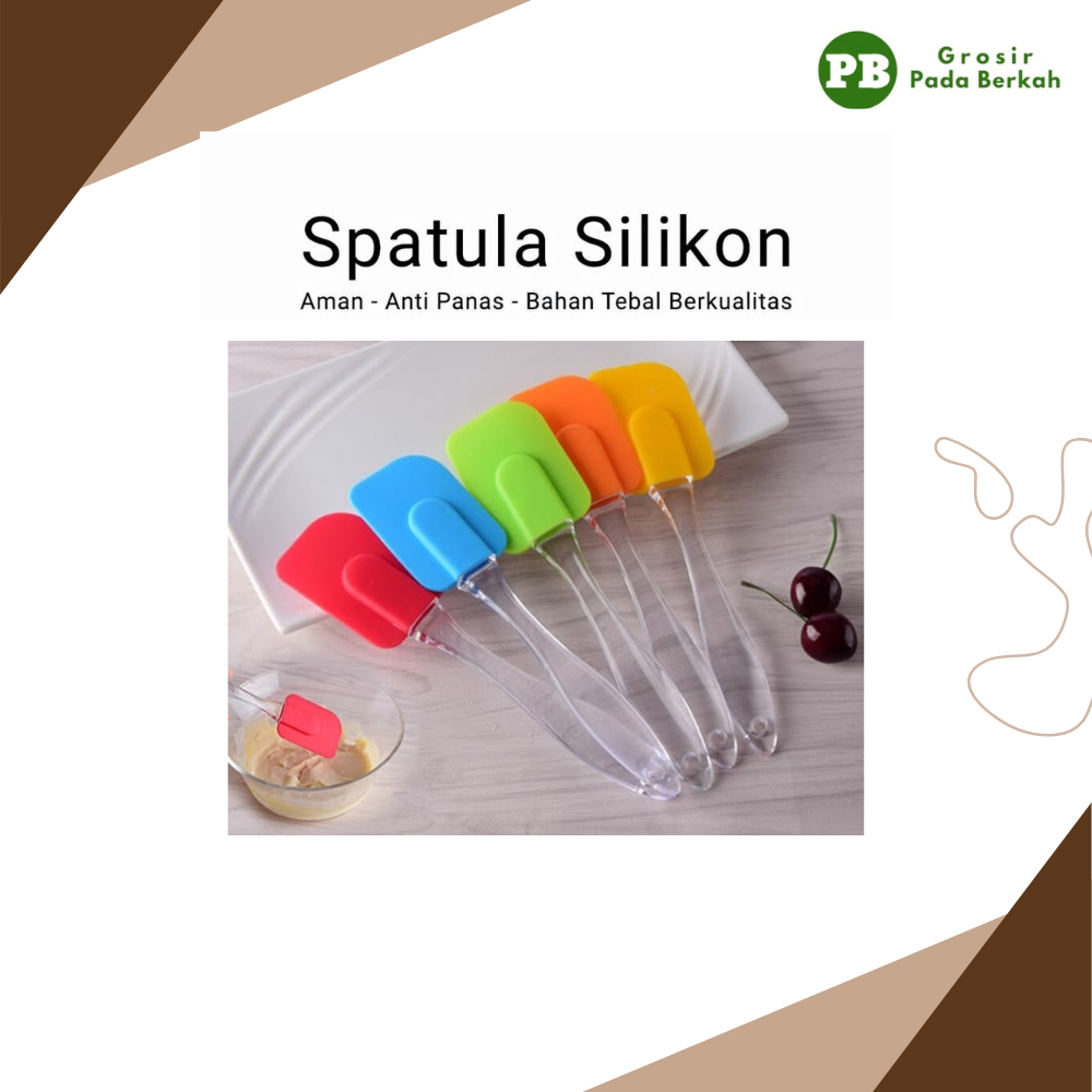 Spatula Silikon Solet Anti Panas Serbaguna