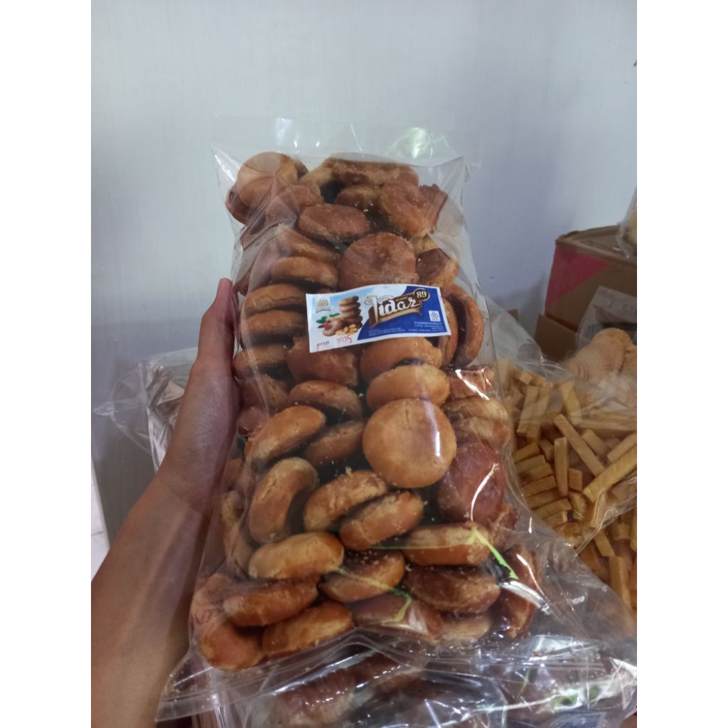 Roti kacang tidar kemasan 1kg / jajan lebaran /jajan asul-asul / jajan oleh-oleh