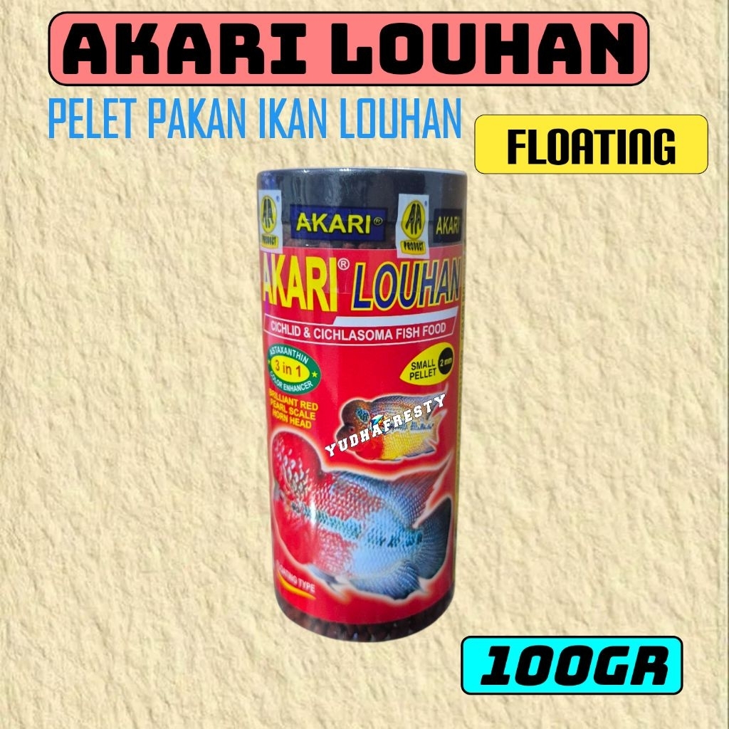 AKARI LOHAN PAKAN IKAN KHUSUS LOHAN