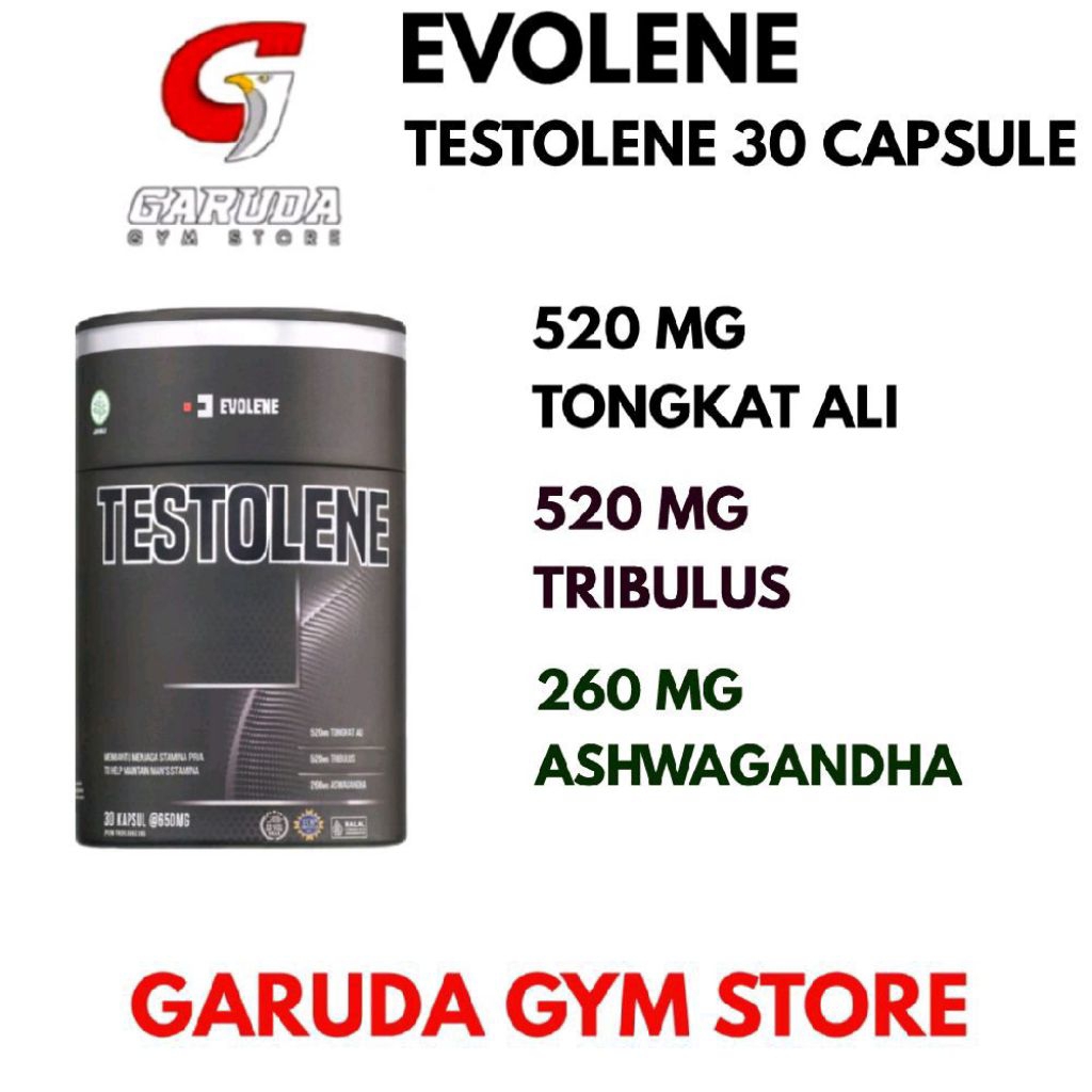 Evolene Testolene Testosteron booster 30 Capsule Original
