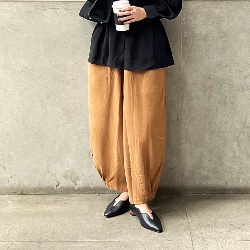 Ederra Leora Pants / Celana Polos Wanita / Barrel Pants