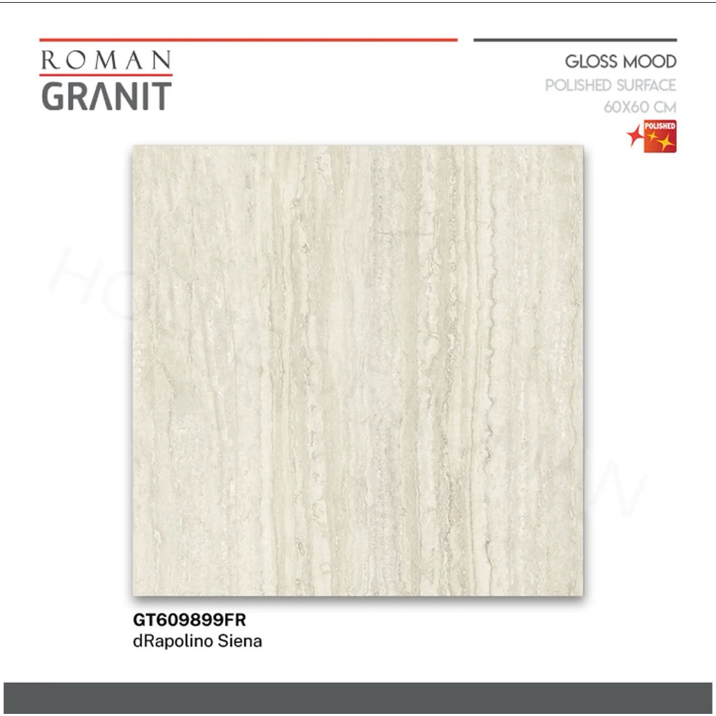 Roman granit dRapolina siena 60x60 /granit lantai kamar mandi