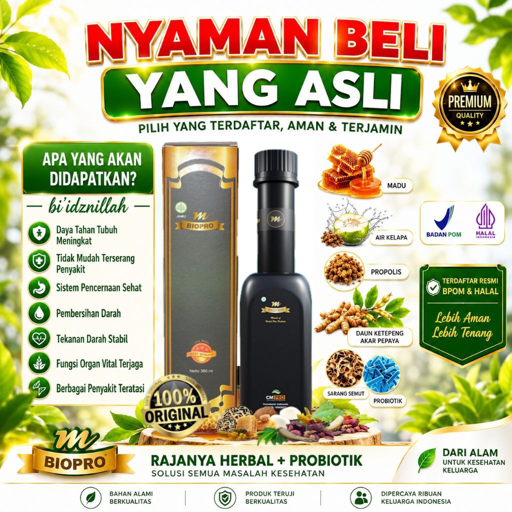 DISTRIBUTOR RESMI M BIOPRO | M-BIOPRO | M BIOPRO TERLARIS