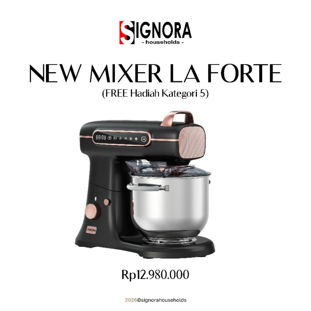 NEW MIXER LA FORTE SIGNORA/STAND MIXER