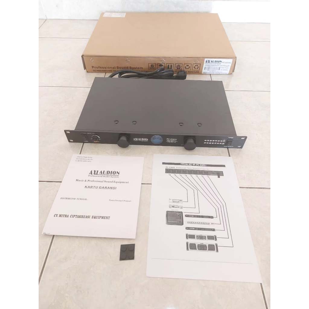 Power Sequencer Controller 8 Out 30A AXL Audion PC-830VL Power Distributor