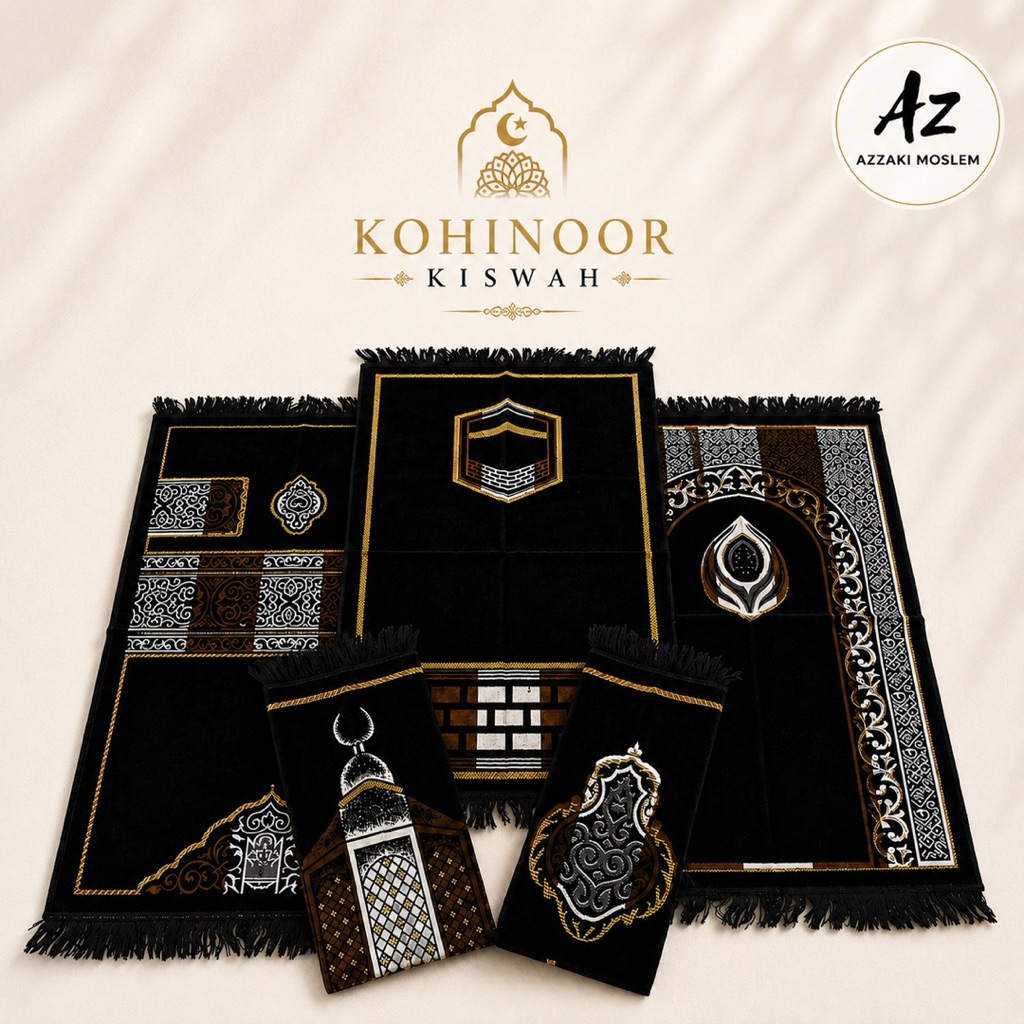 Sajadah Kohinoor Kiswah 70x110 cm Bludru Karpet Harga Satuan