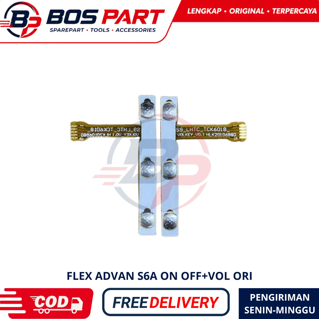 FLEXIBEL ADVAN S6A ON OFF + VOLUME ORI