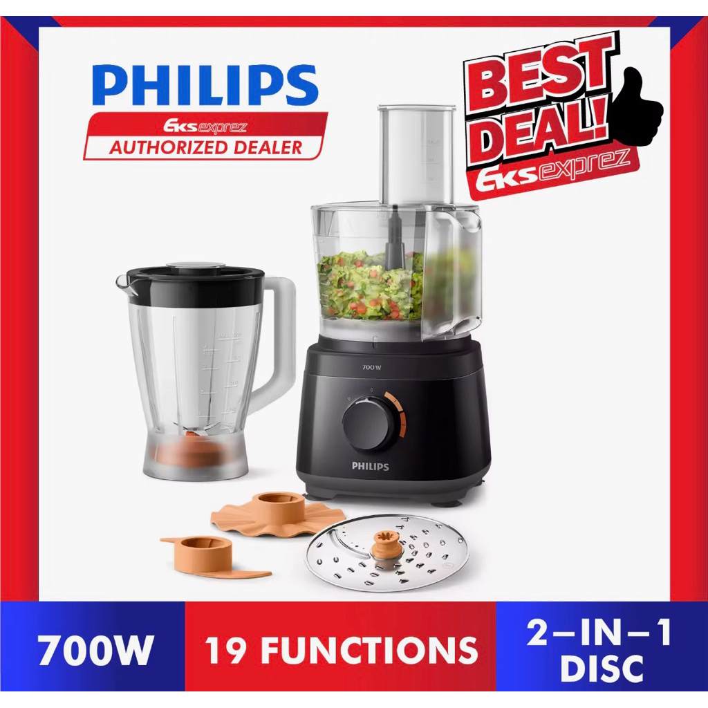 PHILIPS Food Processor Philips pencacah, pencincang daging Philips