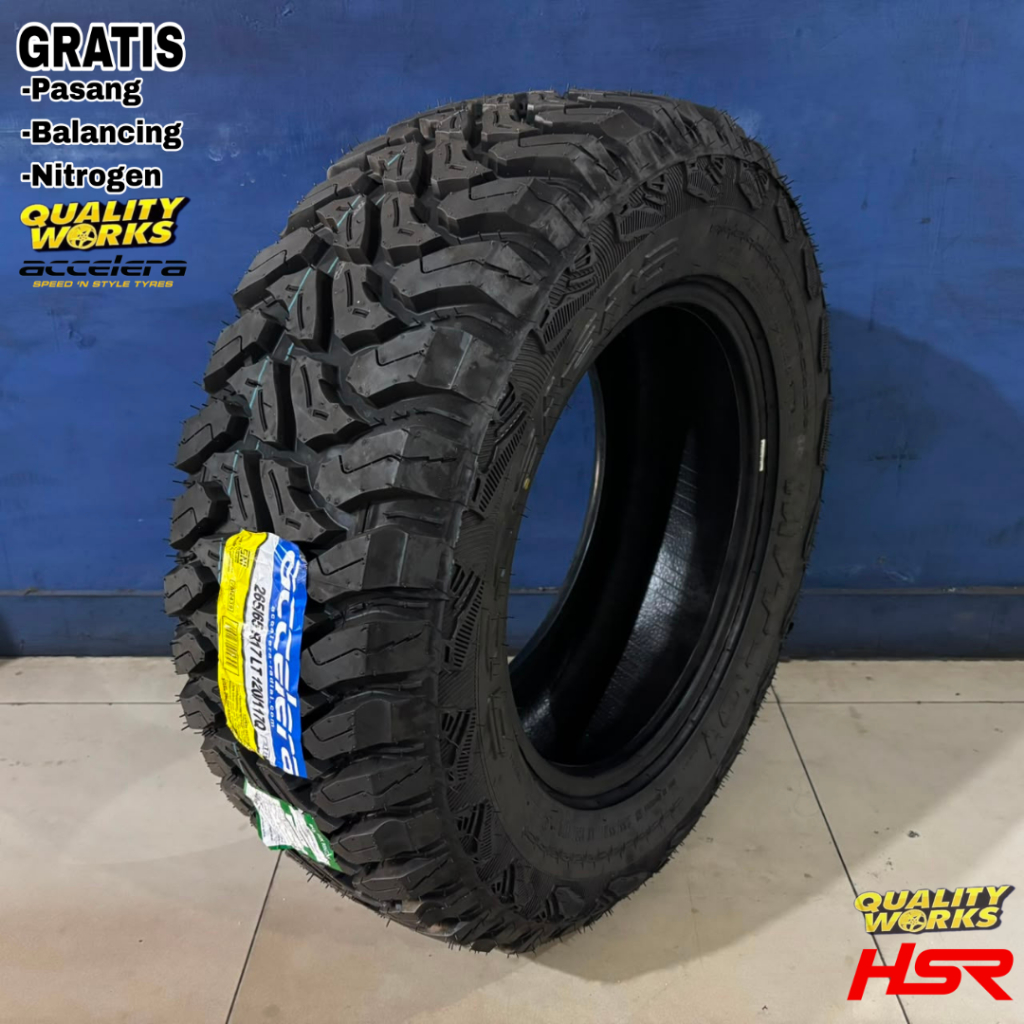 BAN MOBIL MT 265 65 R17 ACCELERA MT-01 BAN MOBIL HILUX FORTUNER 265/65 R17