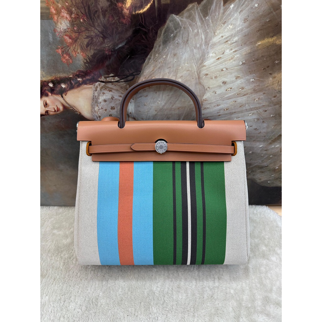 Tas Wanita Herbag 31 Canvas Leather