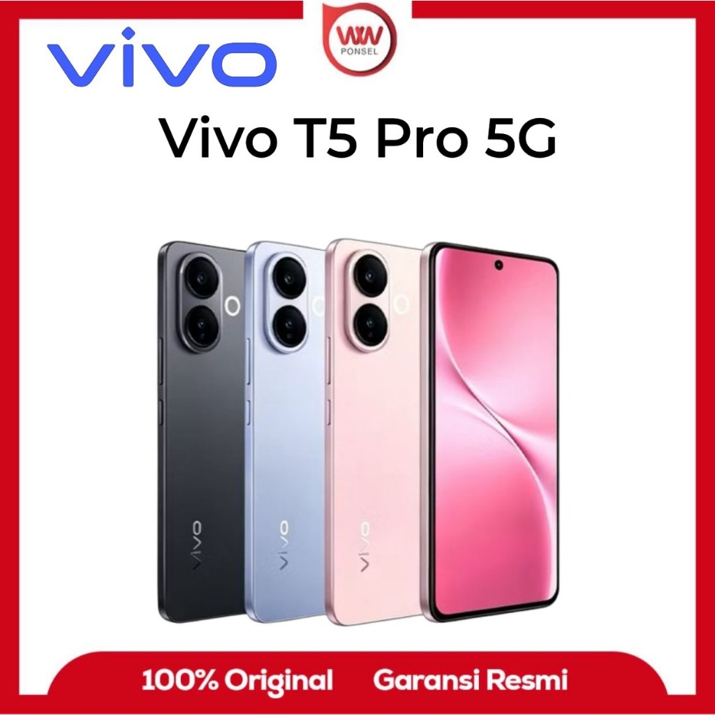 Hp Vivo T5 Pro 5G Ram 8GB Internal 256GB Garansi Resmi