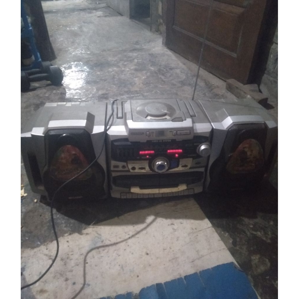 Radio Tape Compo Jadul SHARP SIMBA GX-VCD1300L (S)