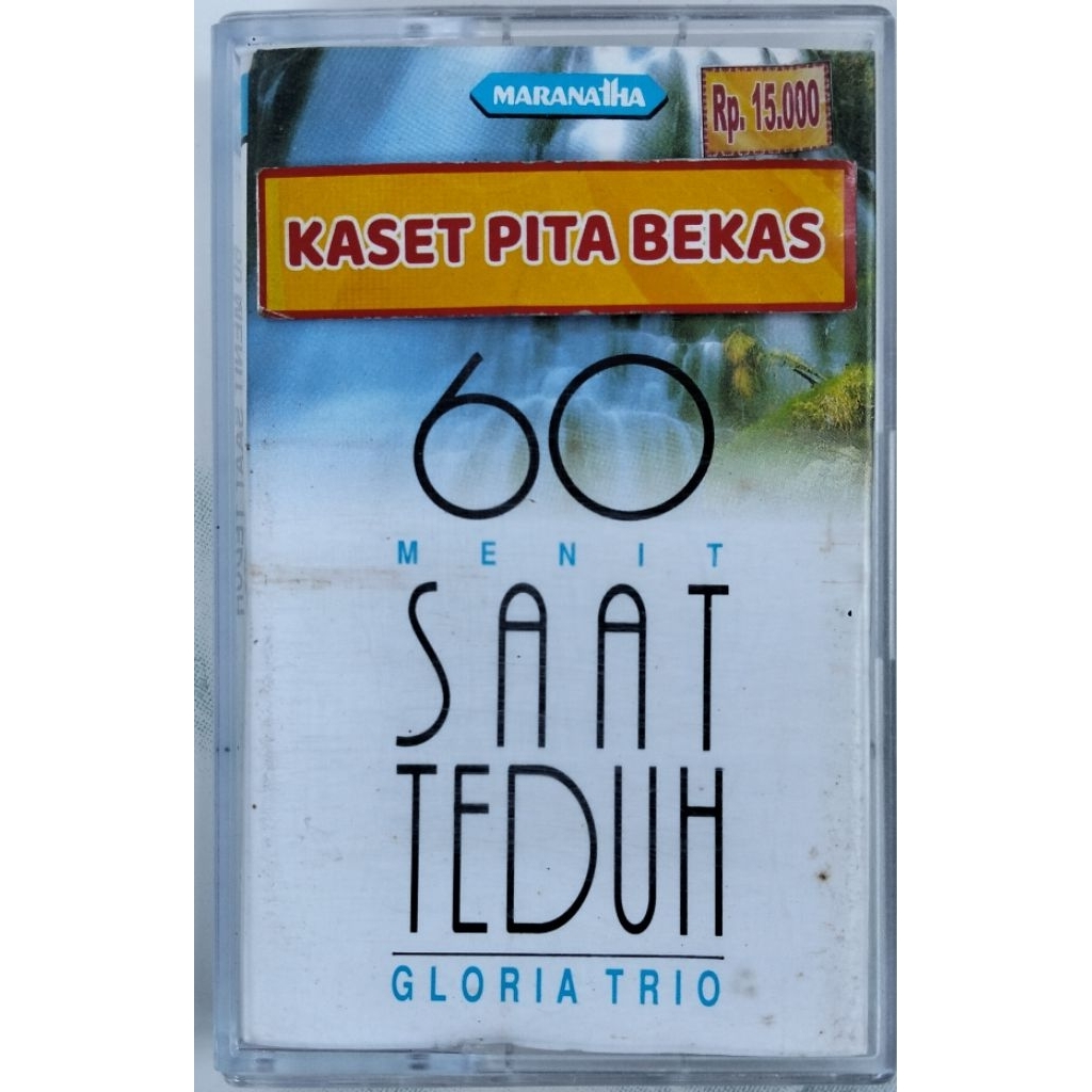 kaset pita bekas lagu rohani Gloria trio