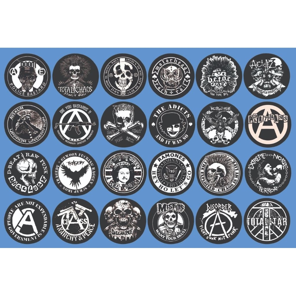 BISA MILIH EMBLEM BUNDAR KECIL / EMBLEM PUNK