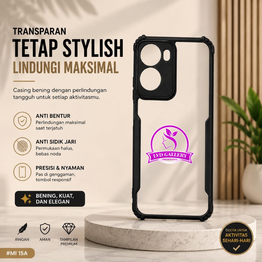 Redmi 15A 5G Redmi 15 Redmi 15C Case Fusion Armor Shockproof Case Redmi 15A 5G Redmi 15 Redmi 15C FS