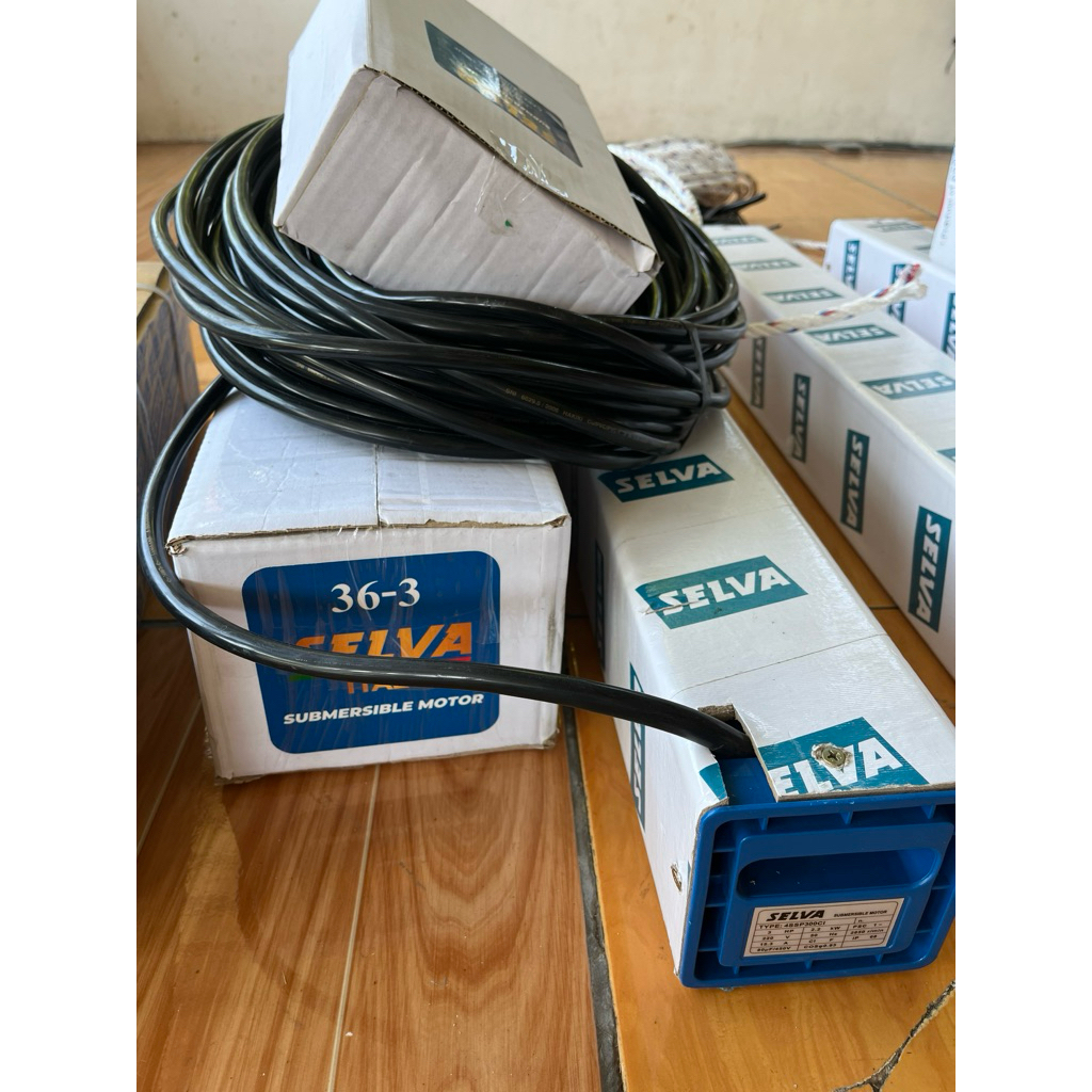 selva submersible 3 hp 36-3 lengkap