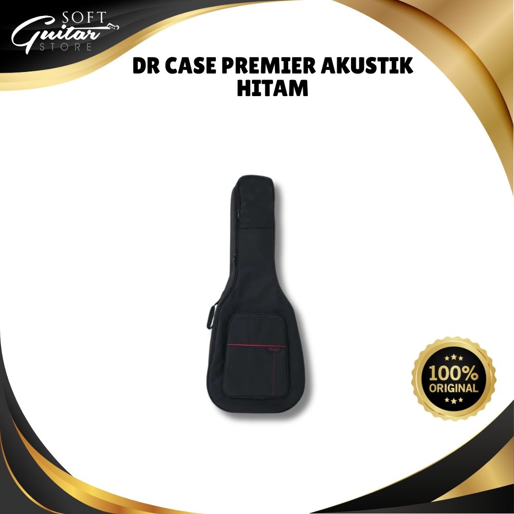 DR CASE PREMIER AKUSTIK HITAM