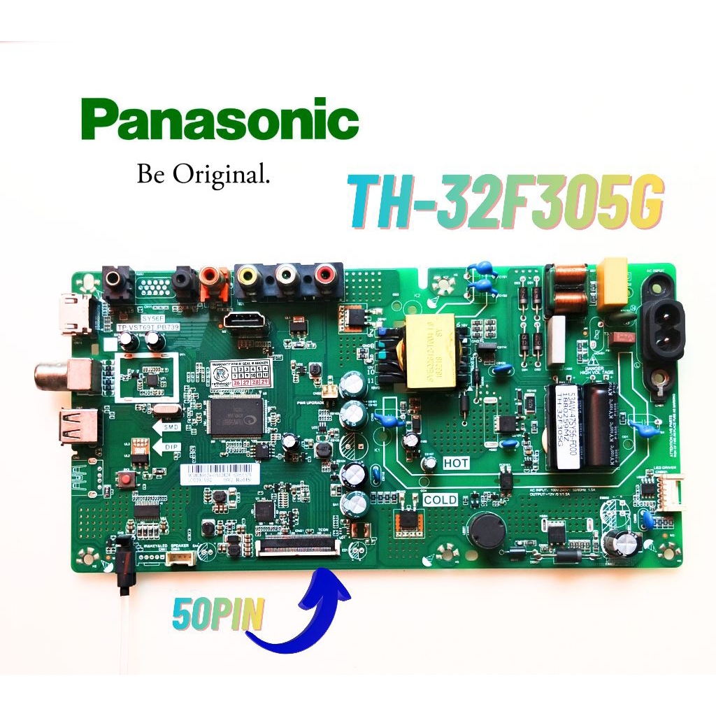 MAINBOARD TV PANASONIC TH-32F305G/MAINBOARD TV LED PANASONIC TH-32F305G ORIGINAL