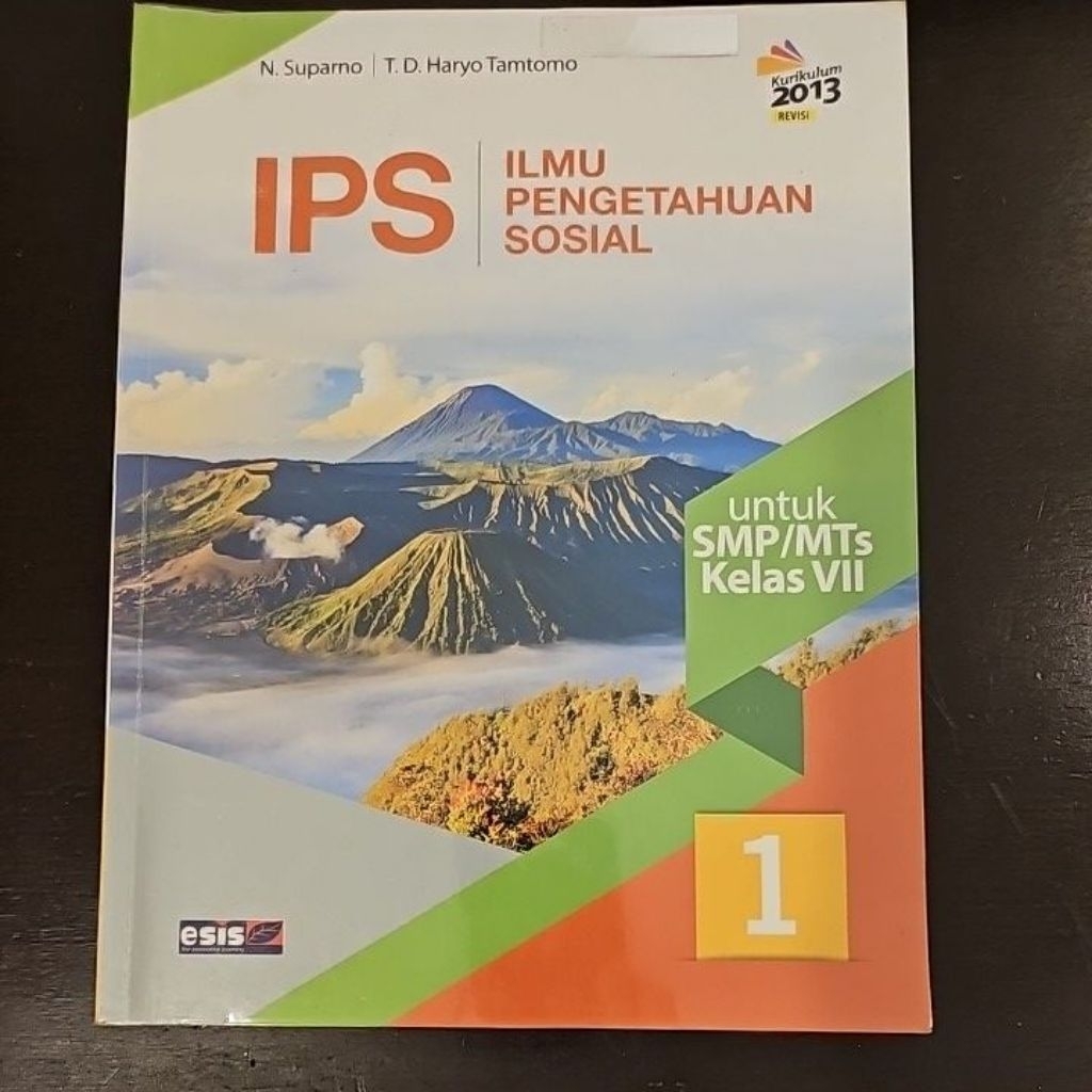 Buku IPS Kelas 7 SMP Esis Kurikulum 2013 Revisi