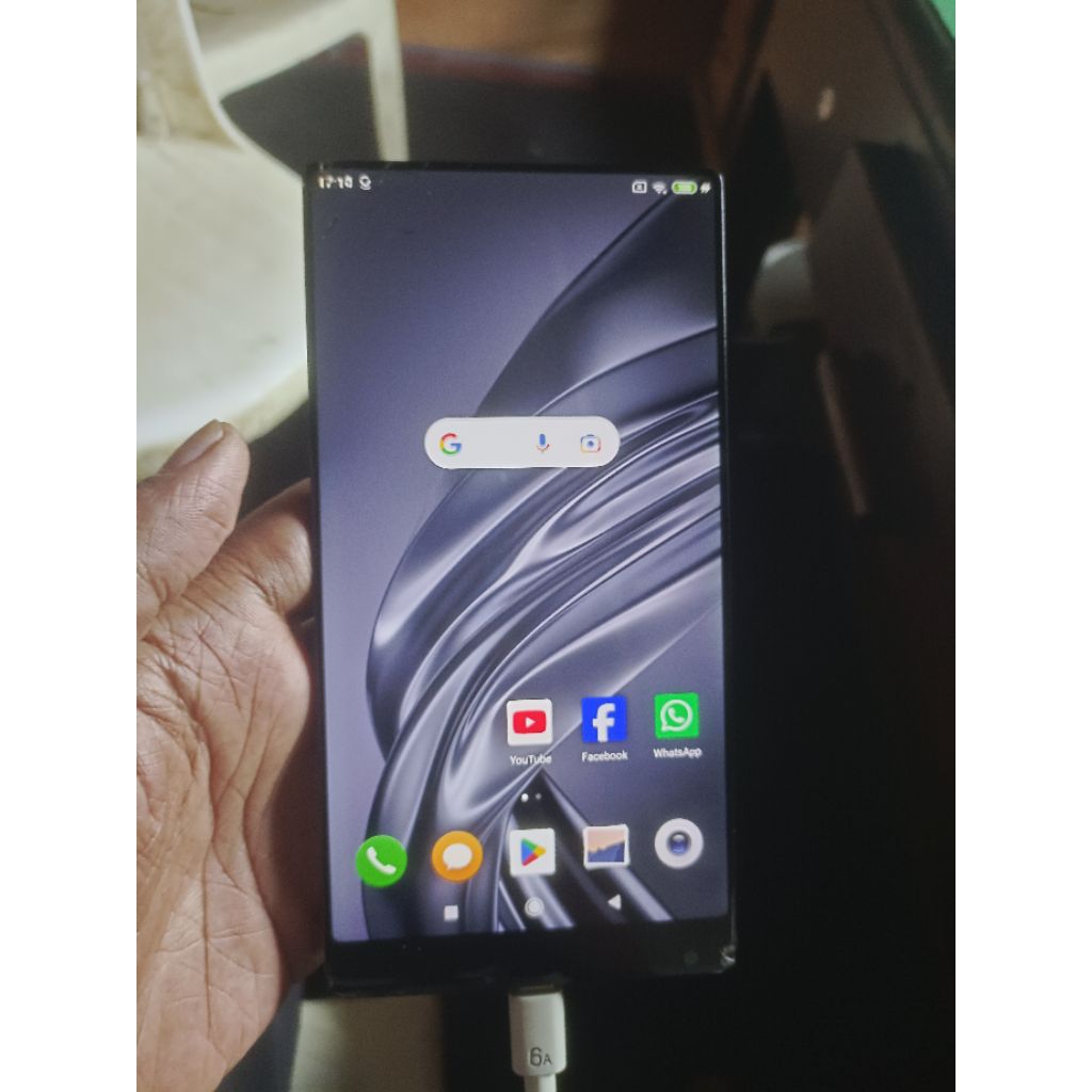 Lcd plus Frame Xiaomi Mi Mix 1 ( Lithium) Ori Copotan