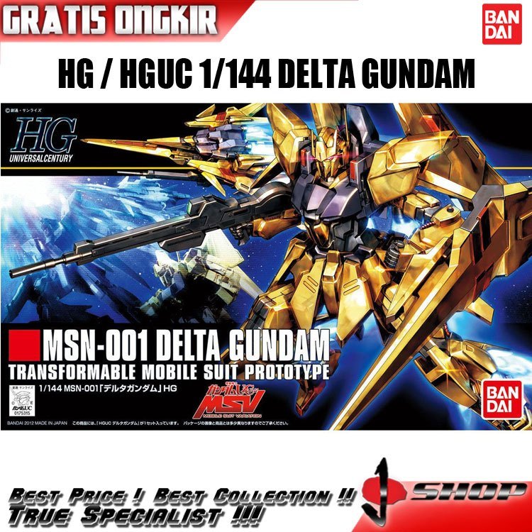 HG / HGUC 1/144 MSN-001 DELTA GUNDAM