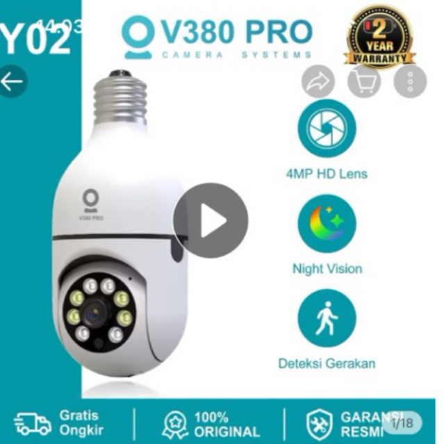 smart camera cctv v380 pro