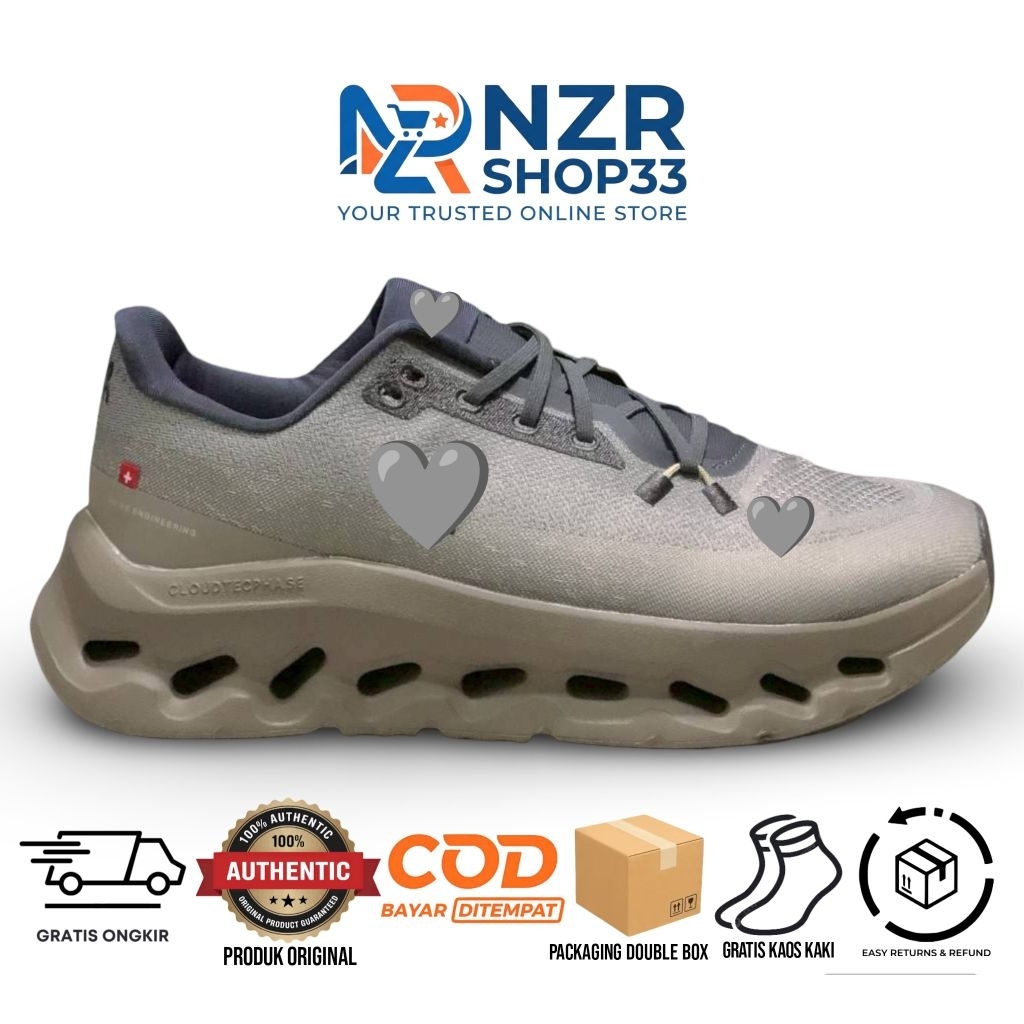 NZR - Sepatu Olahraga Lari 0C Tilt Men's - Eclipse/Cinder