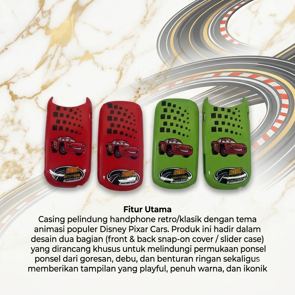 Hardcase Car 95 GT-E1272  casing hp samsung jadul Casing Pelindung HP Lipat Anti Lecet