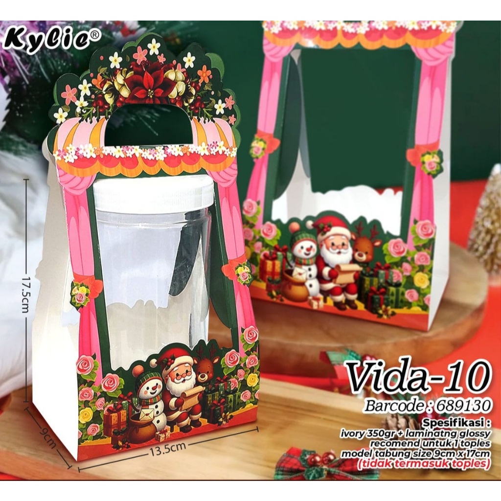 BOX CHRISTMAS / DUS HAMPERS NATAL / BOX HAMPERS