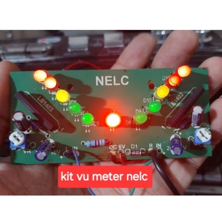 kit vu meter nelc sudah jadi hobi.