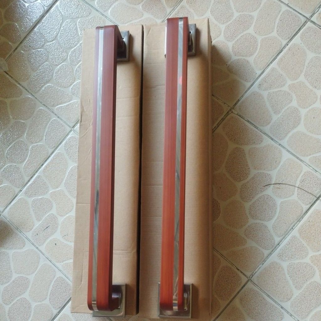 Handle pintu dua 45 cm _Gagang pintu dua _Tarikan pintu dua daun pintu 45 cm