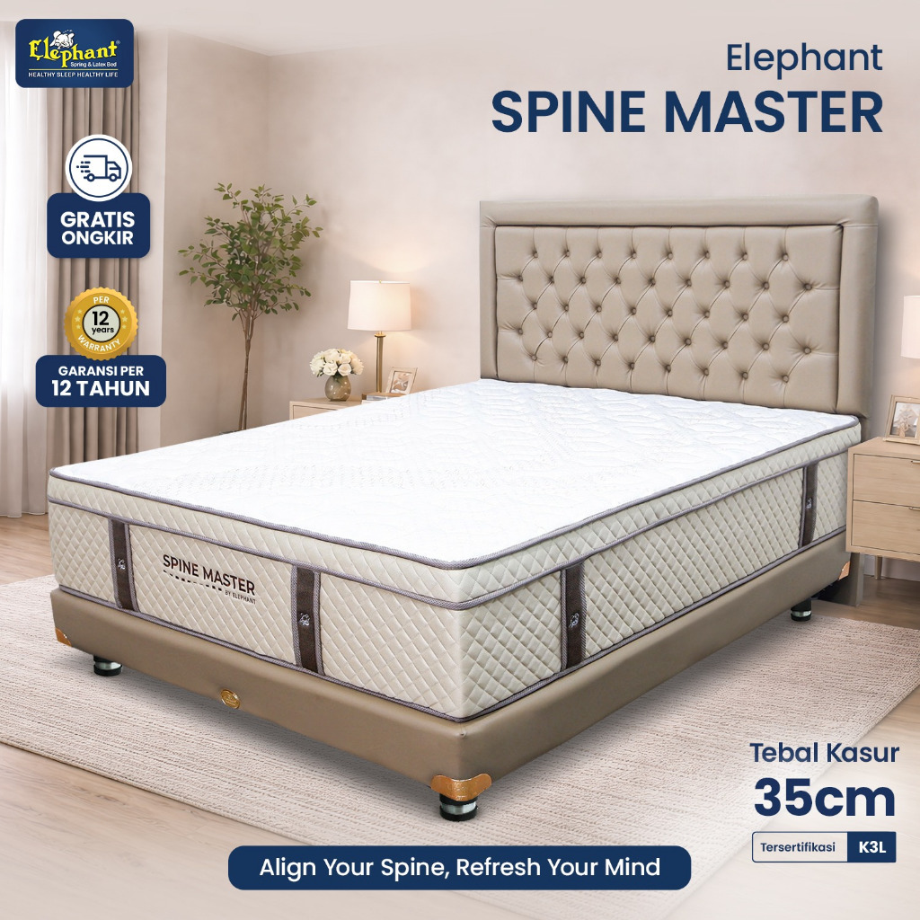 Elephant Spine Master Spring Bed Orthopedic Pocket Spring