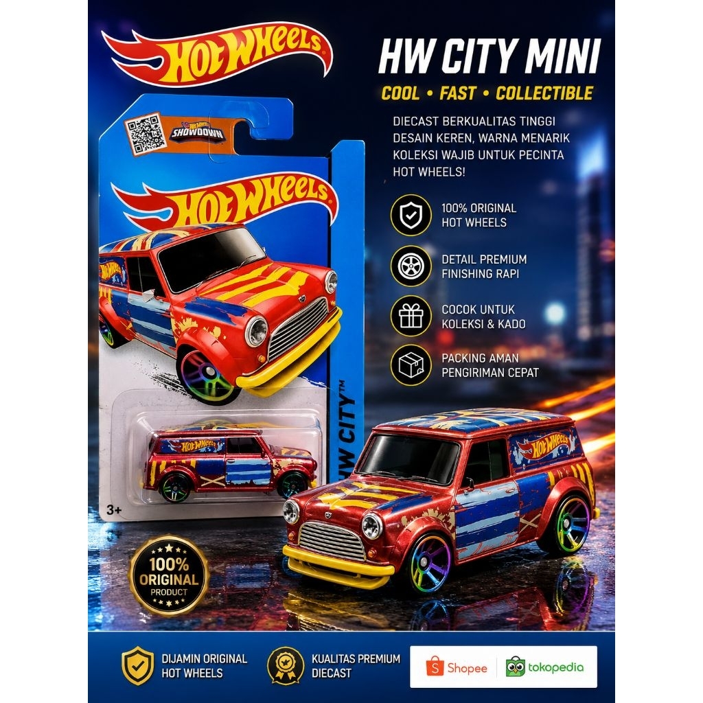 Hotwheels Austin Mini Van