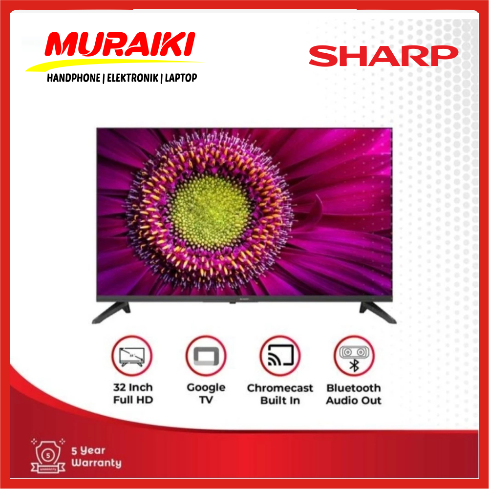 SHARP 2T C32GH3000i LED TV 32 inch Digital Smart Google HD TV