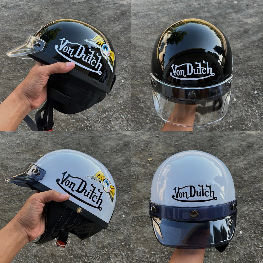 Helm Chips Motif VonDutch Free Pet Retro